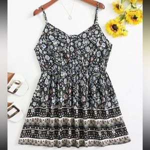 COPY - New! Floral Cami Tank Top Size XL-1XL